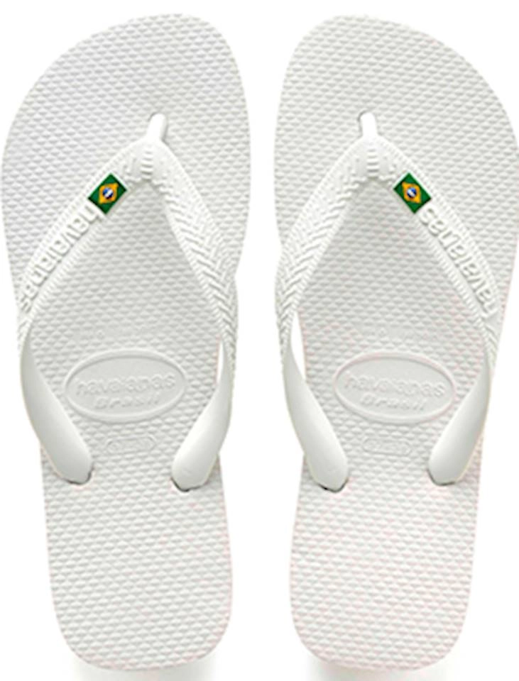 Chinelo Havaianas Brasil Torcida Branco Par