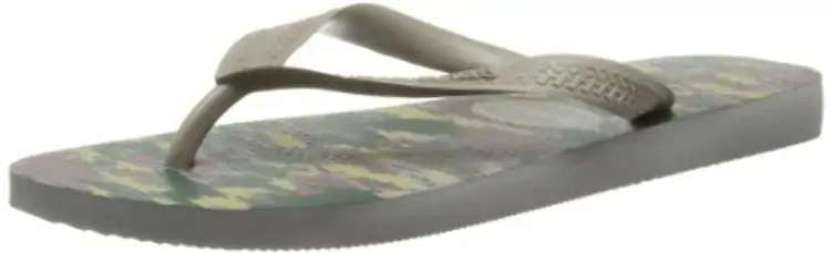 Chinelo Havaianas Top Camuflada Cinza Par