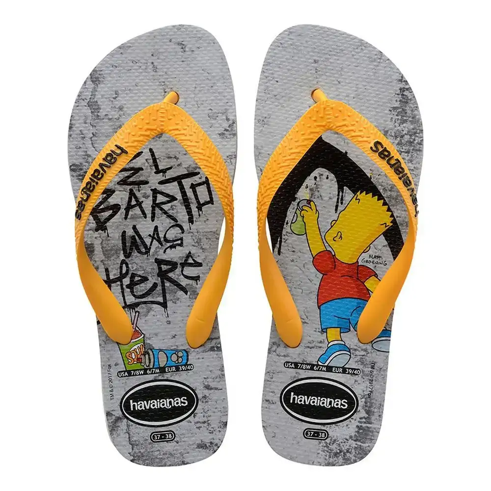 Sandalia Havaianas Simpsons 35/36 Cz/ama.
