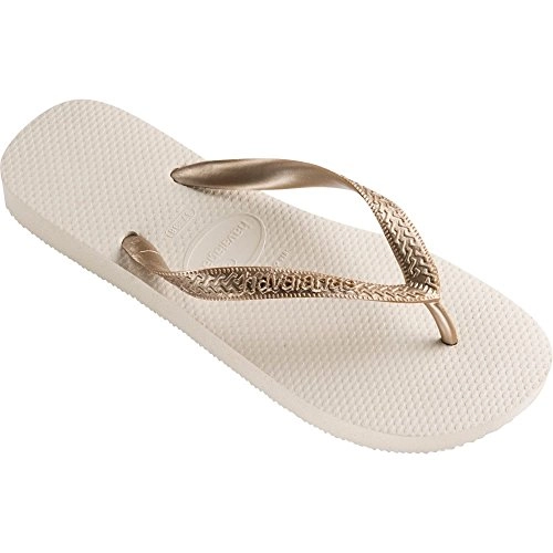 Sand.havaianas Top Metalic Bege/palha 121