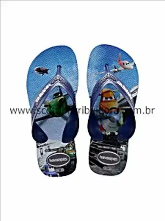 Havaianas Kids Max Planes 27/8 Marinho/azul