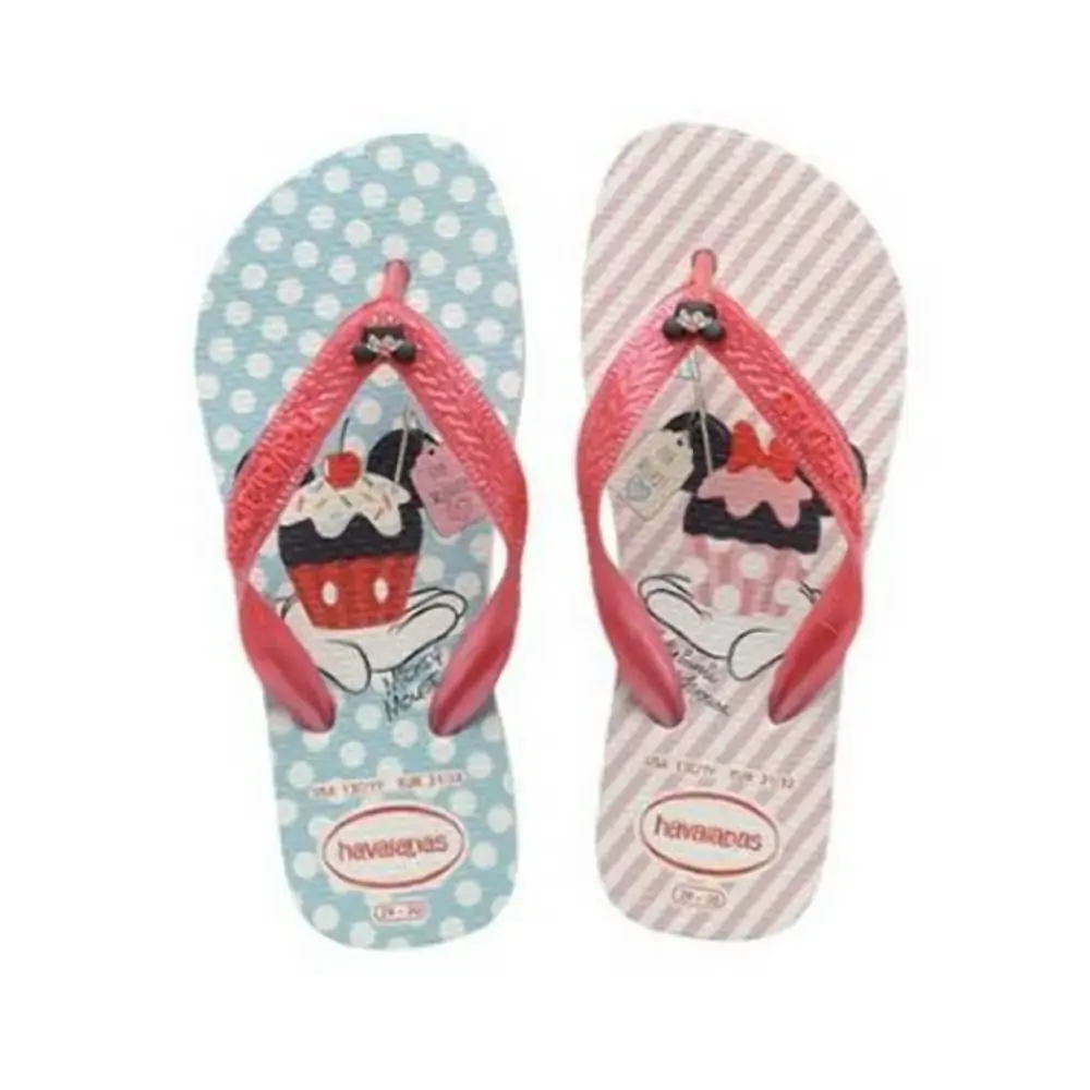 Sand.havaianas Kids Disney Candy Bco/vermelho 3295