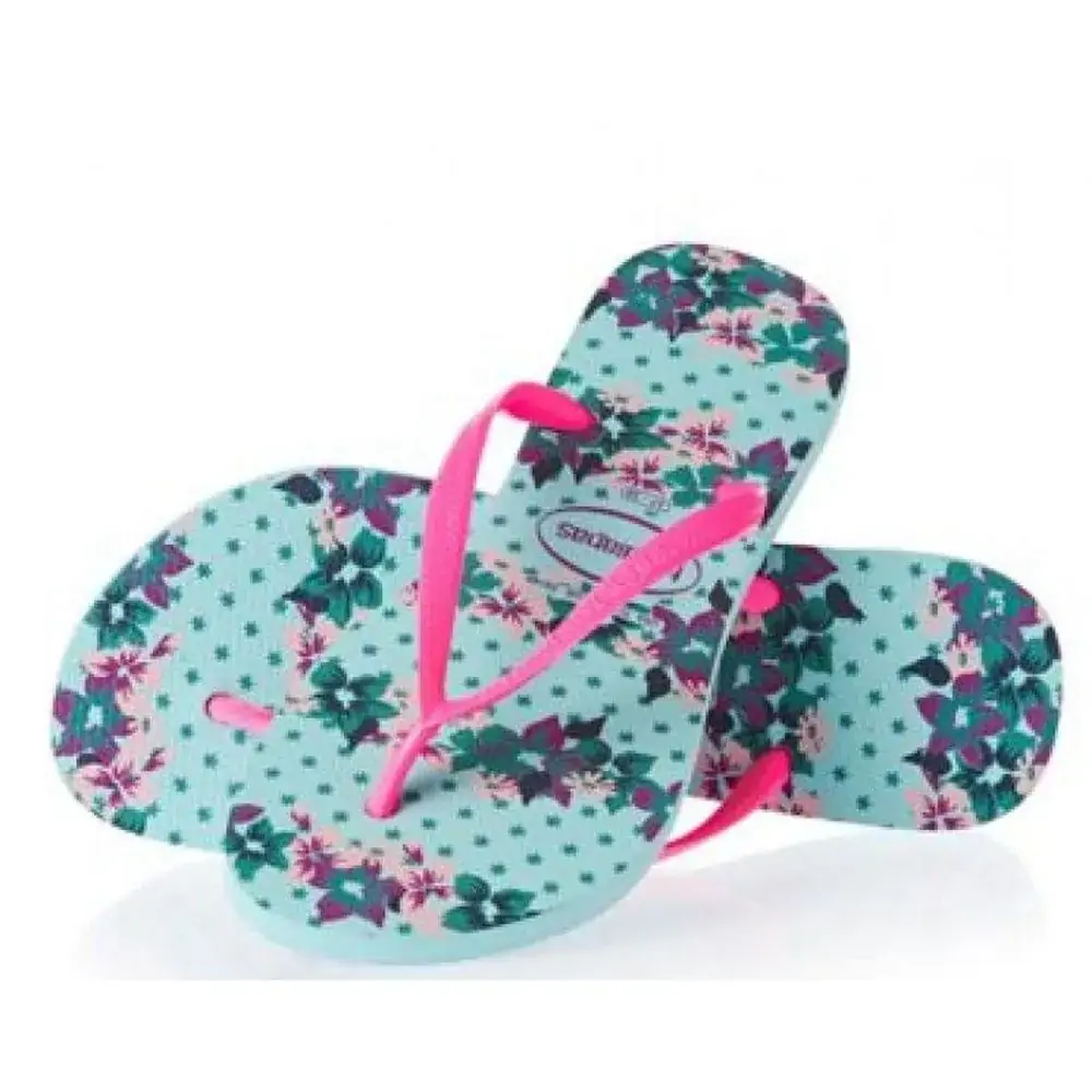 Havaianas Slim Provence 39/0 Ice Blue Cor