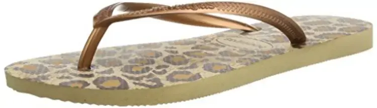 Havaianas Slim Animals Inf Bege