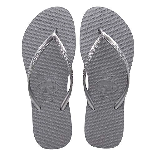 Sand Havaianas Slim 31/32 Cinza Aco