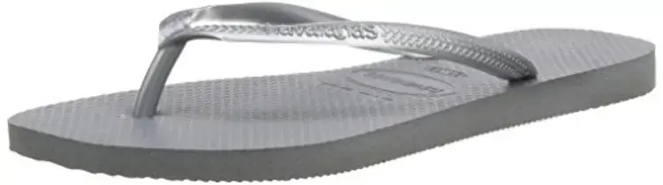 Sandalia Havaianas Slim Cinza/aco 1p