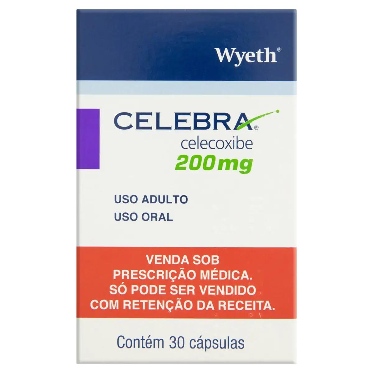 Celebra 200mg Wyeth Caixa 30 Cápsulas