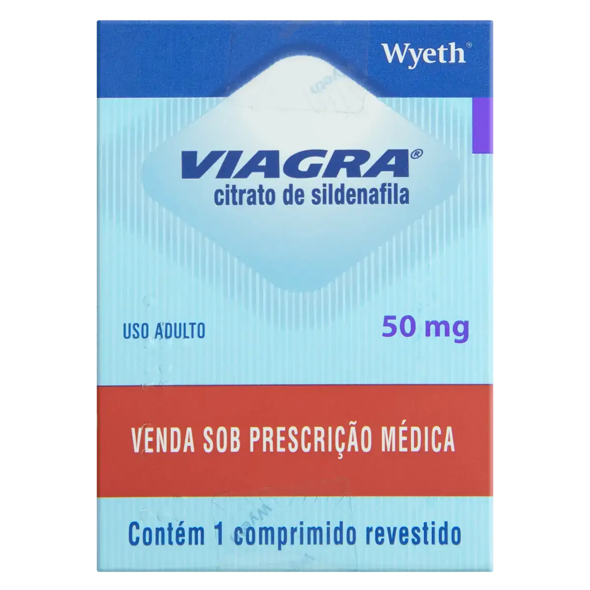 Viagra 50mg Wyeth Caixa 1 Comprimido Revestido