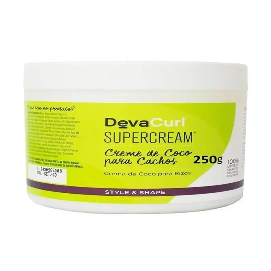 Modelador para Cachos - Deva Curl SuperCream para Cachos 250g
