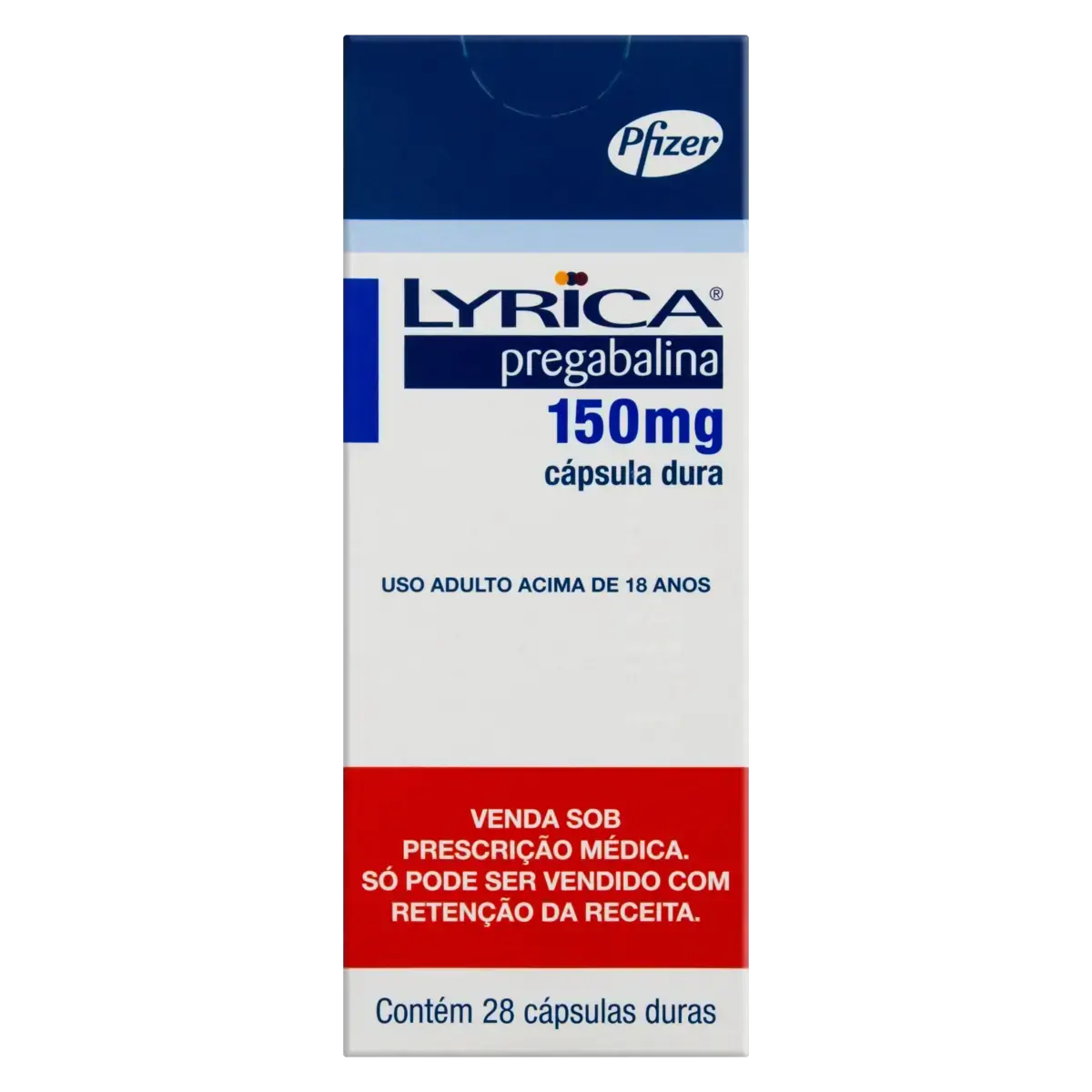 Lyrica 150mg Pfizer Caixa 28 Cápsulas