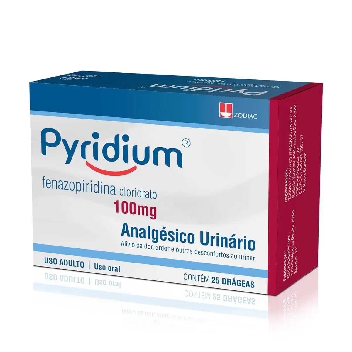 Pyridium 100mg 25comp