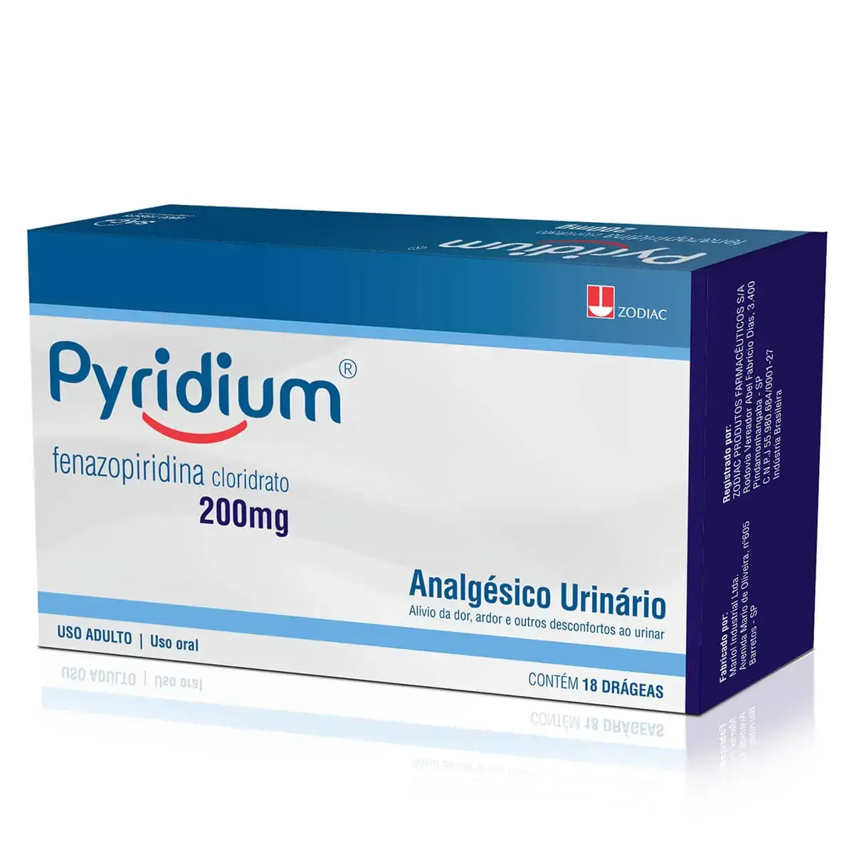 Pyridium 200mg 18comp