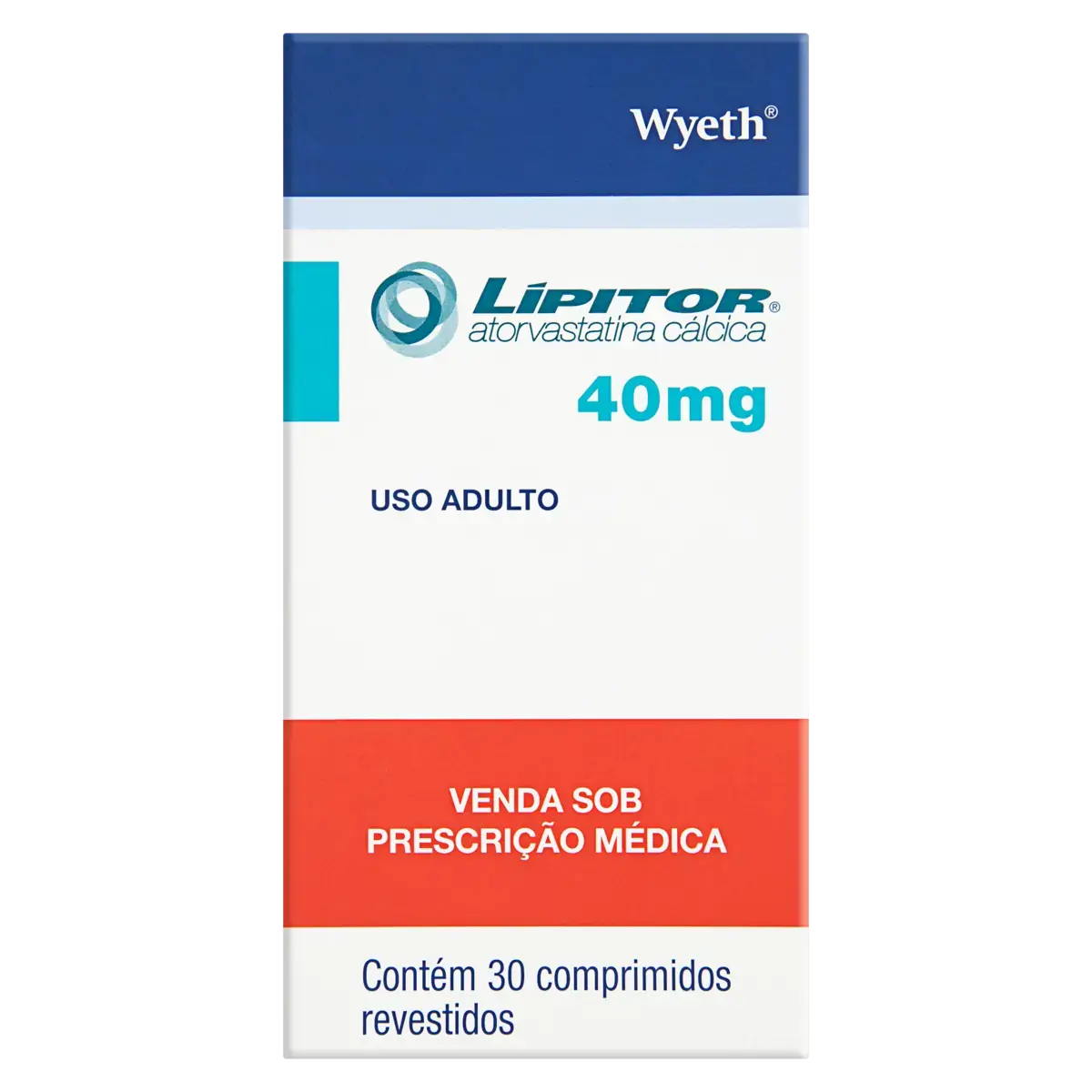 Lípitor 40mg Wyeth Caixa 30 Comprimidos Revestidos