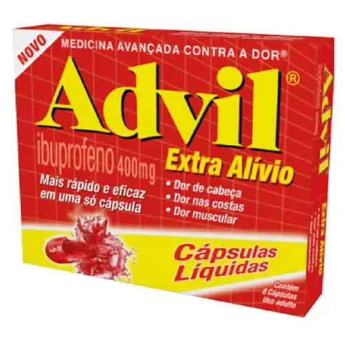 Advil 400mg Caixa 160 Cápsulas Líquidas