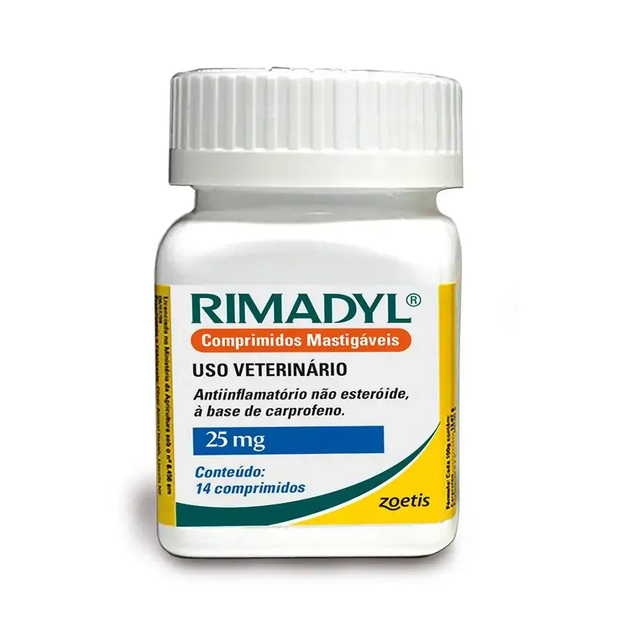 Rimadyl Zoetis 25mg 14 Comprimidos
