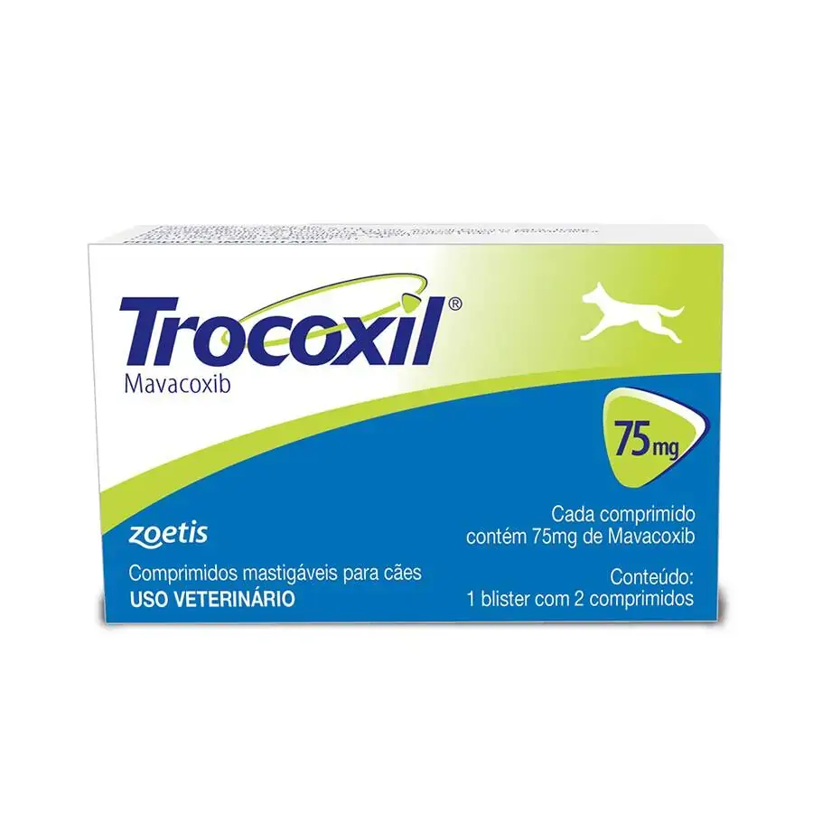 Trocoxil Zoetis 75mg 2 Comprimidos