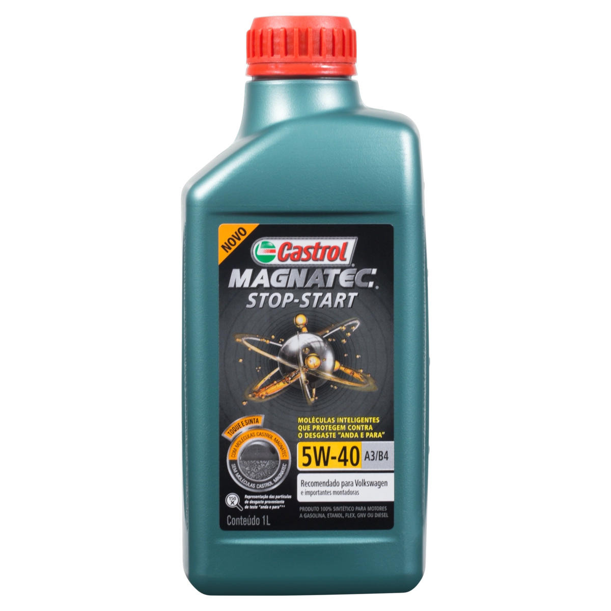 Lubrificante Sintético 5w 40 Castrol Magnatec Frasco 1l