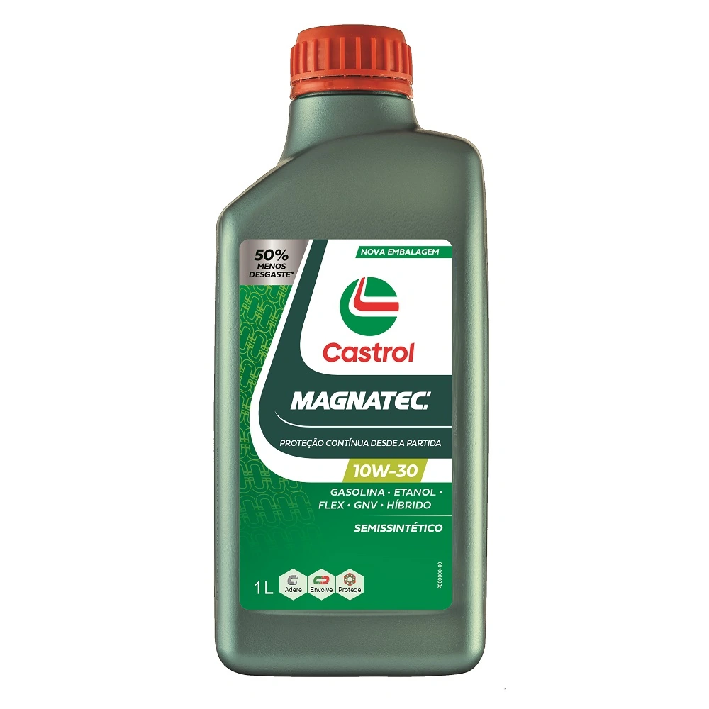 Óleo de Motor 10W30 SP Magnatec Semi Sintético 1 Litro - CASTROL 3436554
