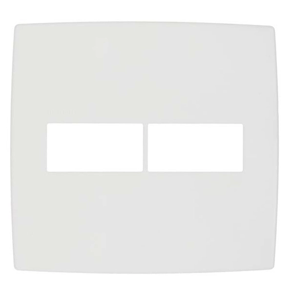 Placa para 1 + 1 Postos 4x4´´ Pialplus Branca