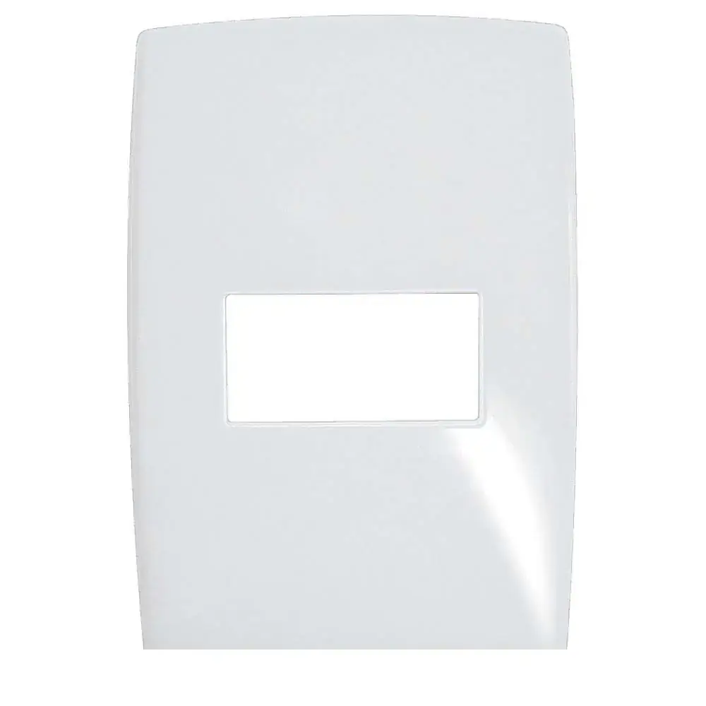 618525 Placa 4x2 1posto Horiz Gloss Pial Plus
