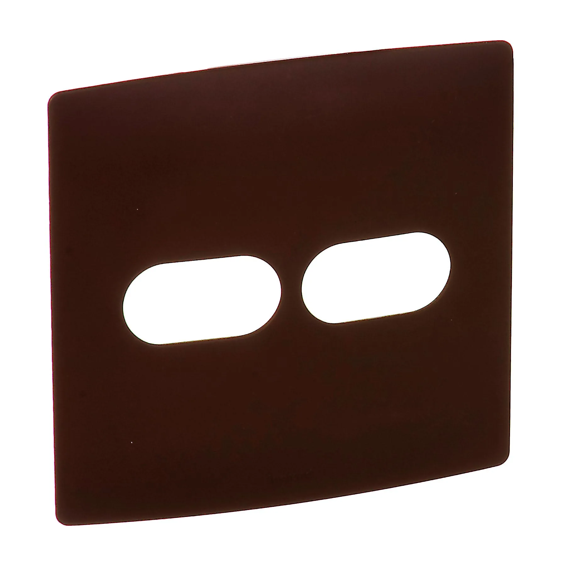 Placa sem Suporte 4x2 2Módulos Marrom Nereya Pial Legrand