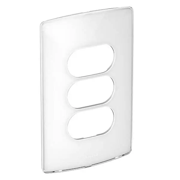 Placa sem Suporte 4x2 3Módulos Branco Nereya Pial Legrand