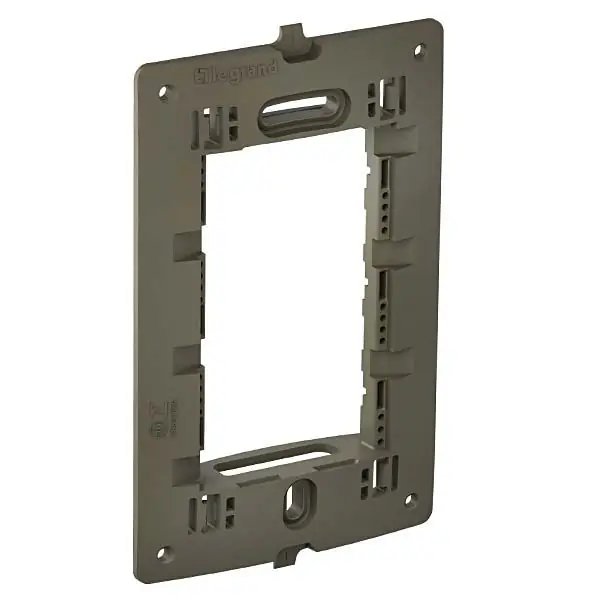 Suporte 4x2 para 3 Módulos Nereya