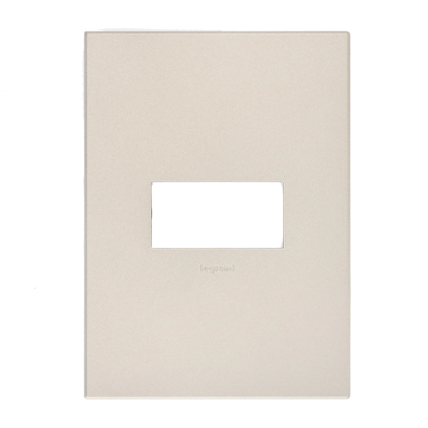 Placa sem Suporte 4x2 1Módulo Cinza Arteor Pial Legrand
