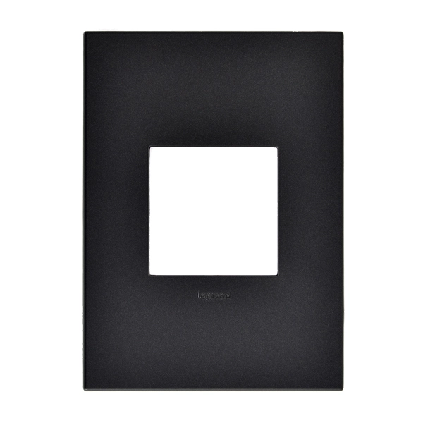 Placa sem Suporte 4x2 2Módulos Grafite Arteor Pial Legrand