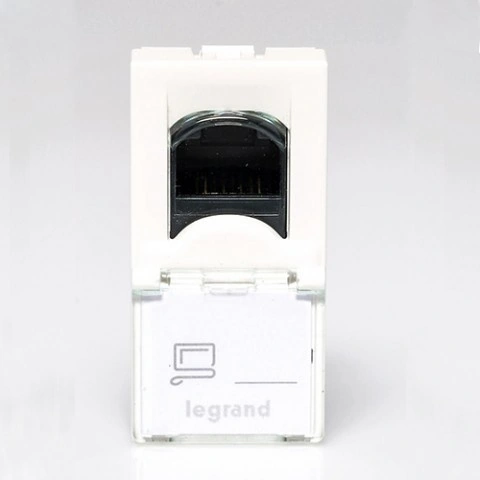 Tomada Arteor Módulo Rj45 Cat6 Branco - Pial Legrand
