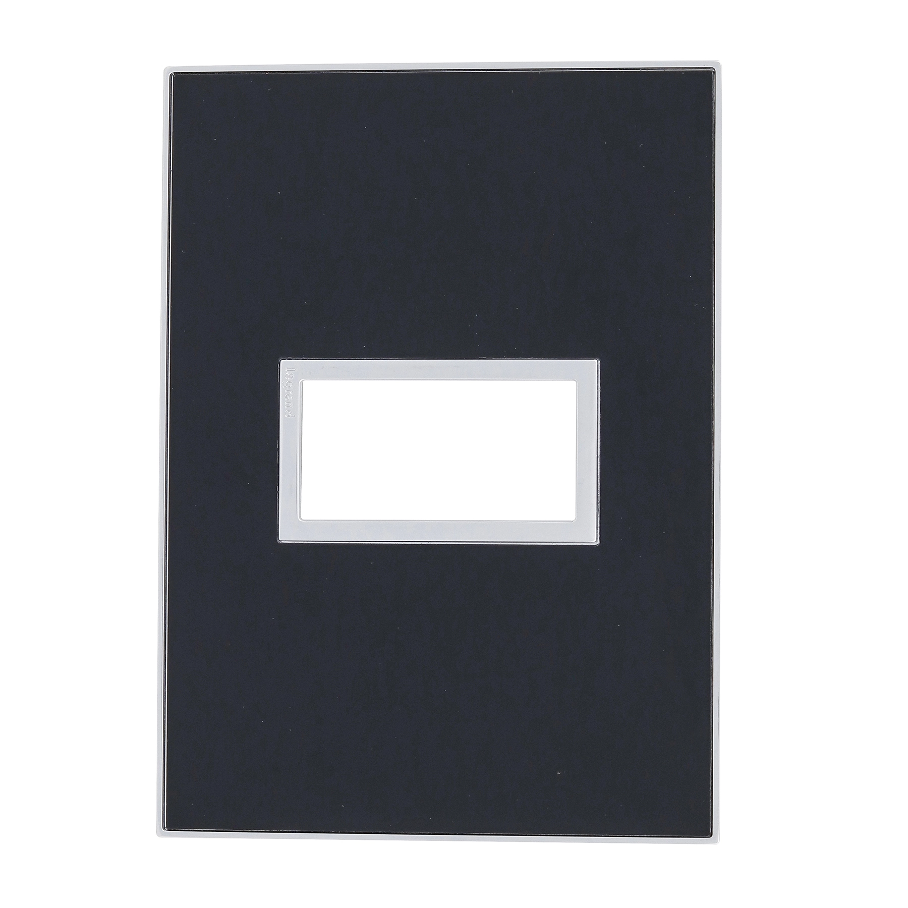 Placa sem Suporte 4x2 1Módulo Mirror Black Arteor Pial Legrand