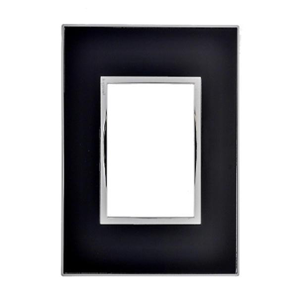 Placa sem Suporte 4x2 3Módulos Preto Arteor Pial Legrand