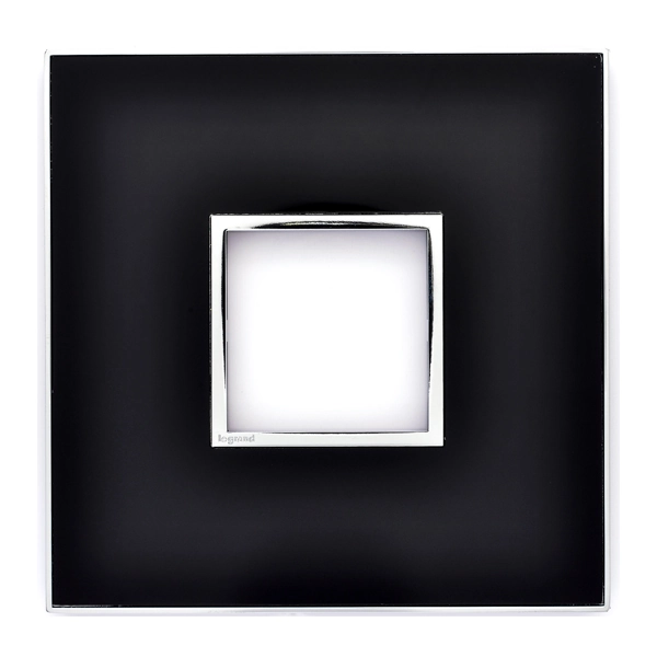 Placa sem Suporte 4x4 2Módulos Preto Arteor Pial Legrand