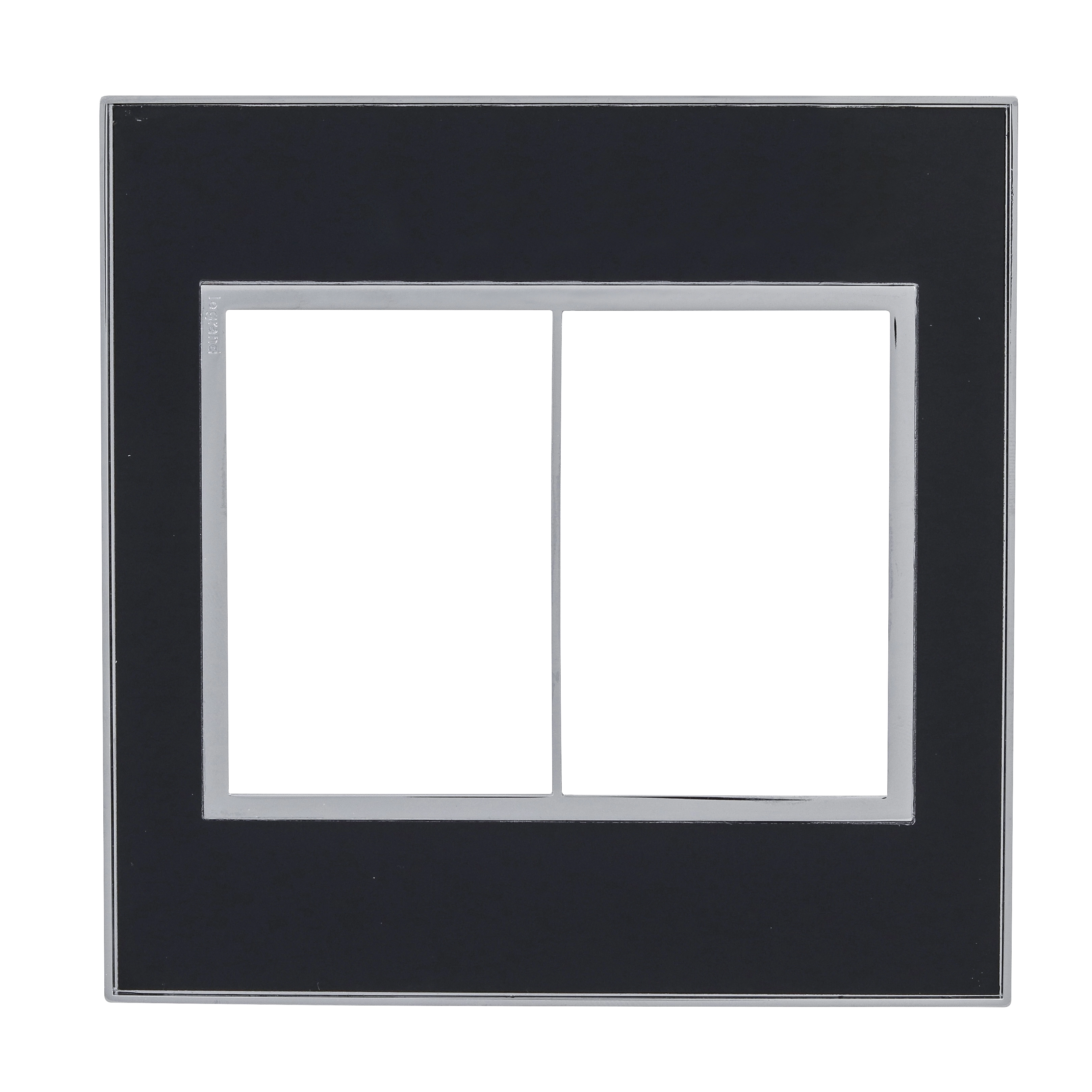 Placa sem Suporte 4x4 6Módulos Preto Arteor Pial Legrand