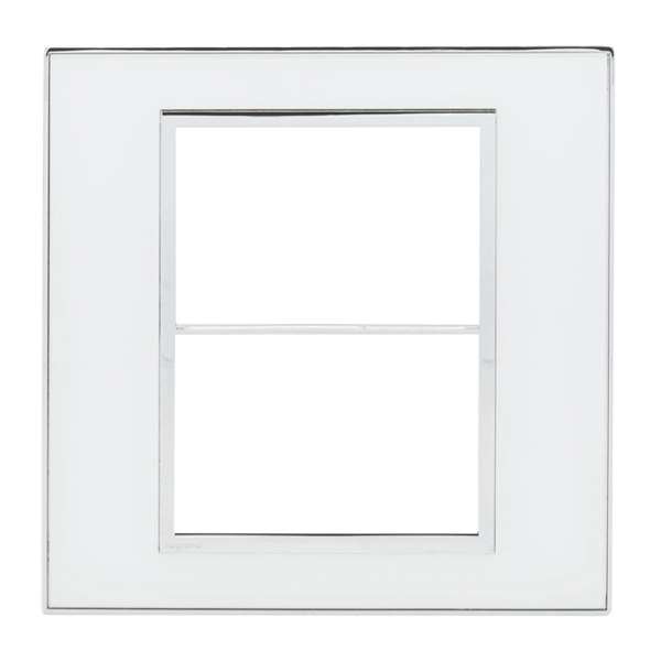 Placa sem Suporte 4x4 6Módulos Mirror White Arteor Pial Legrand