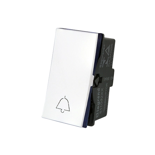 Módulo Pulsador Para Campainha  - Pial Plus + Branco  - 611002bc