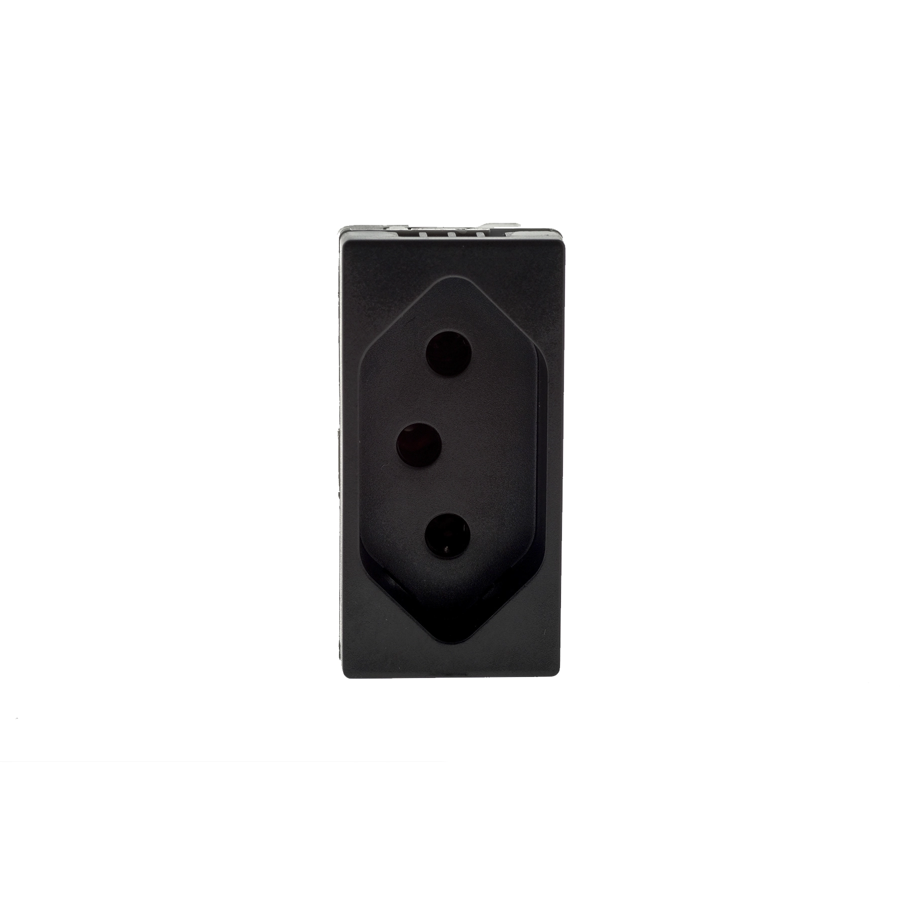 Módulo Tomada 10A 220V Preto Pial Plus