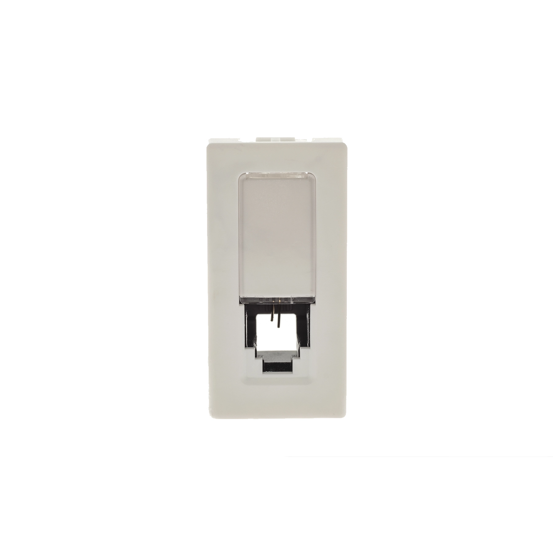 Módulo Tomada Telefonia RJ11 2 Fios 220V Branco Pial Plus