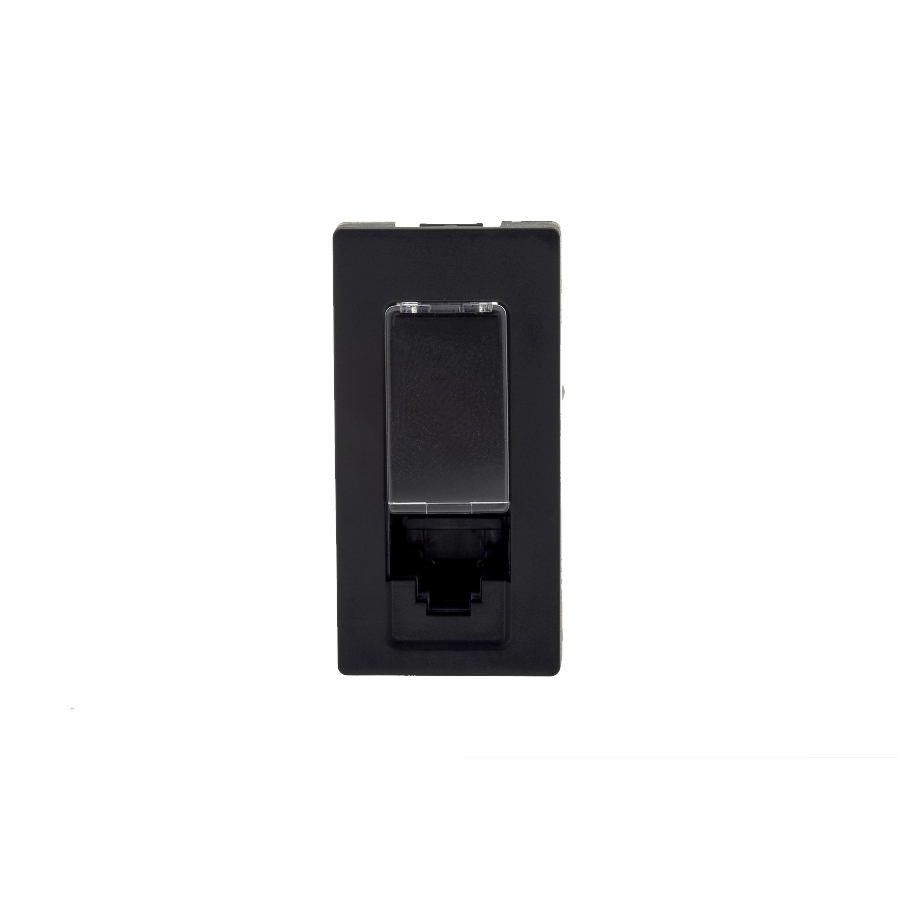 Módulo Tomada LCS2 RJ45 CAT5e Preto Pial Plus