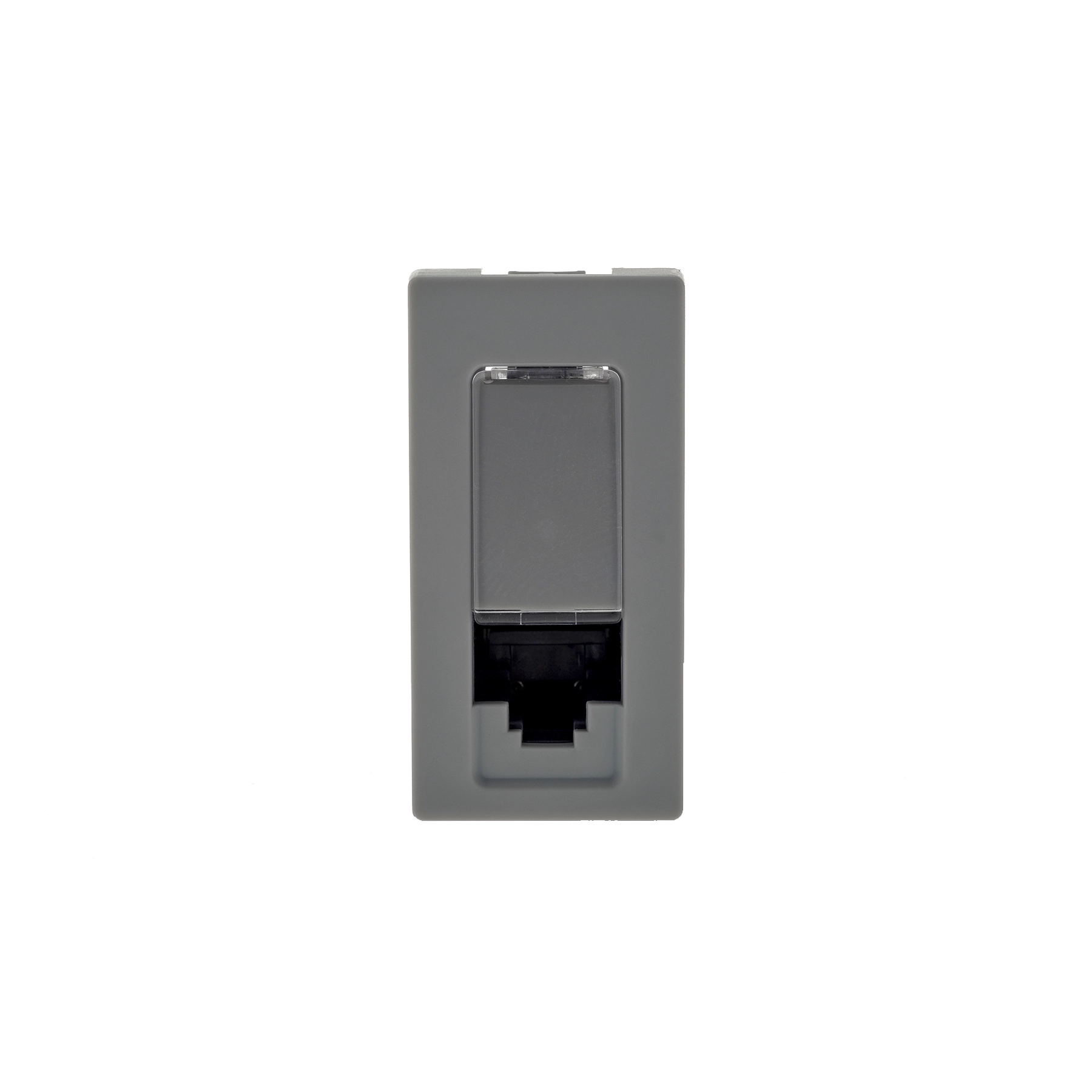 Módulo Tomada Dados Rj45 Cat 5e Plusmais - Cinza