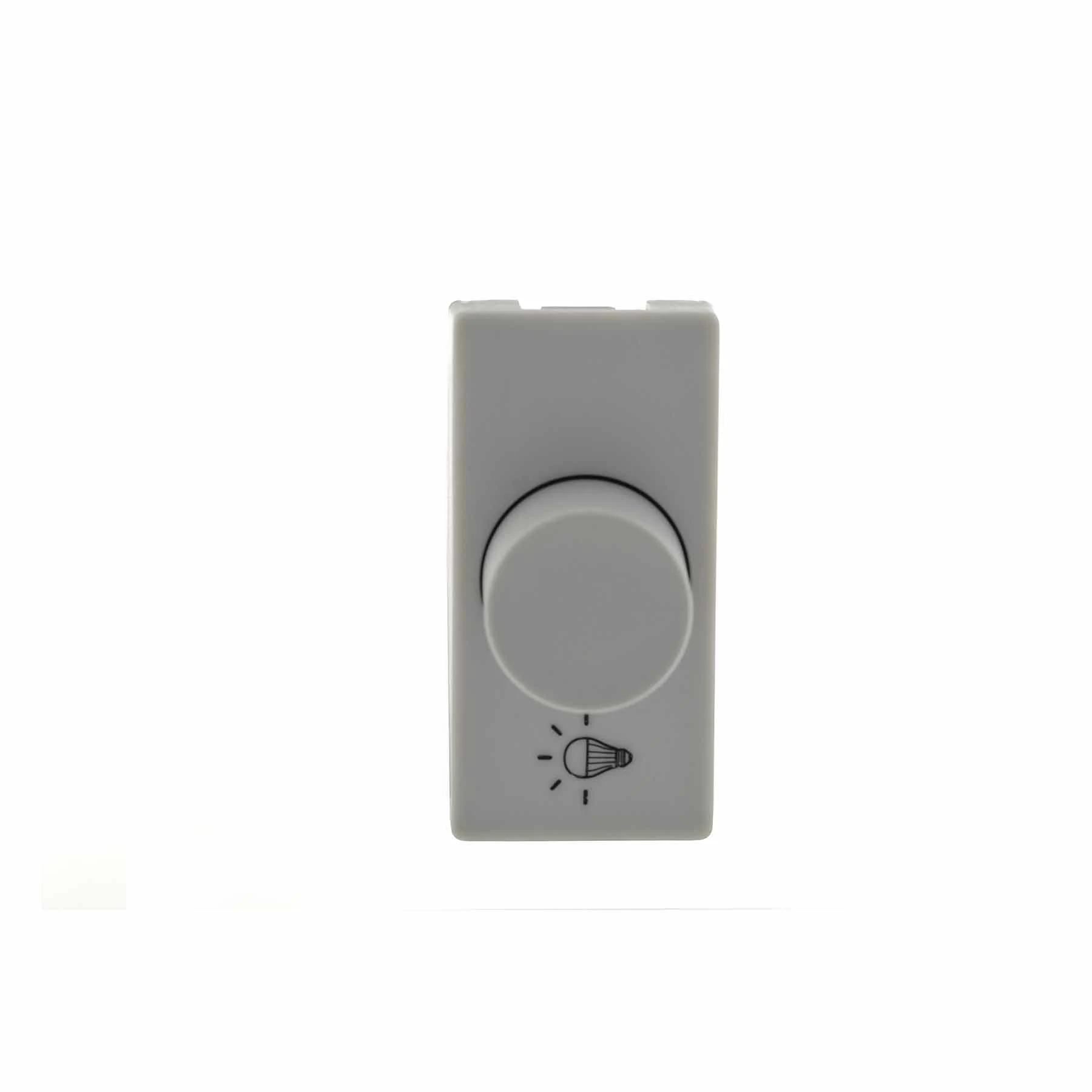 Módulo Dimmer Rotativo LED/FLC Bivolt Cinza Pial Plus+ 