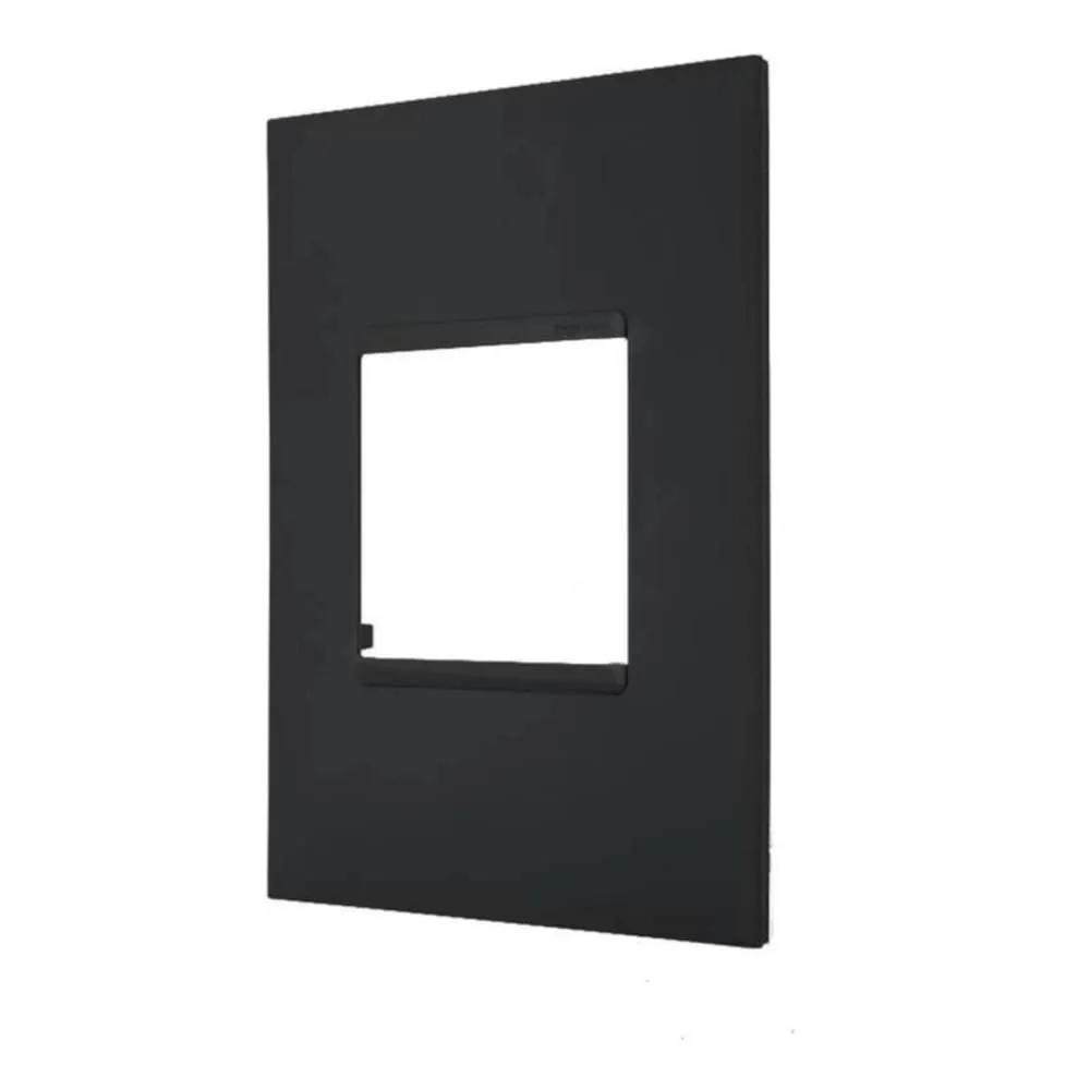 Placa 2p Preto Plus Pial