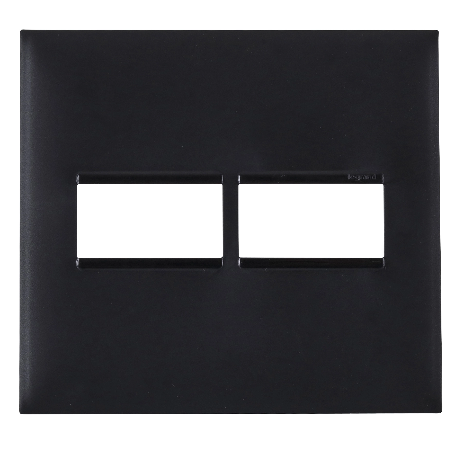 Placa 1+1 POSTO 4X4 Preto Pial Plus+