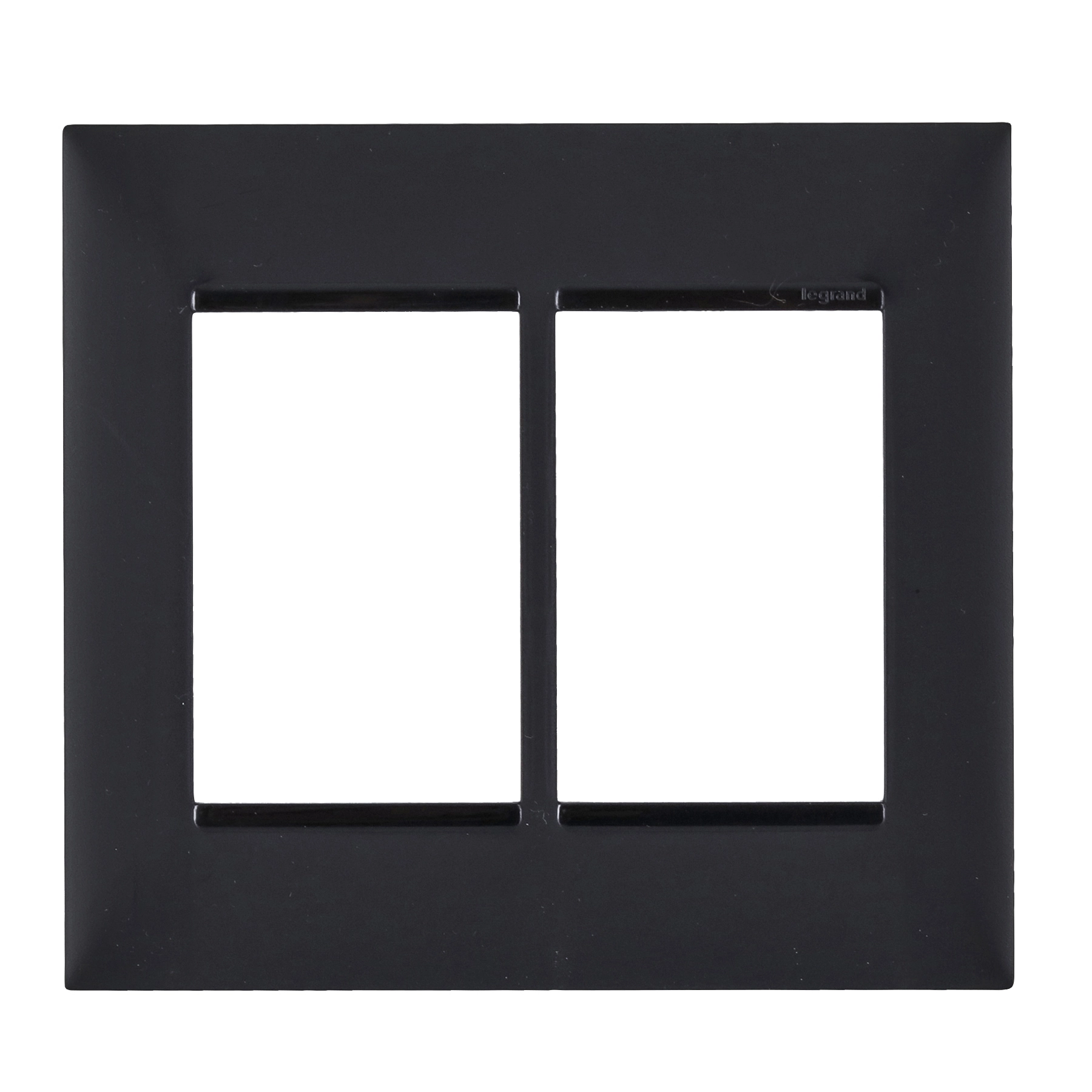 Placa 3+3 Postos 4X4 Preto Pial Plus+