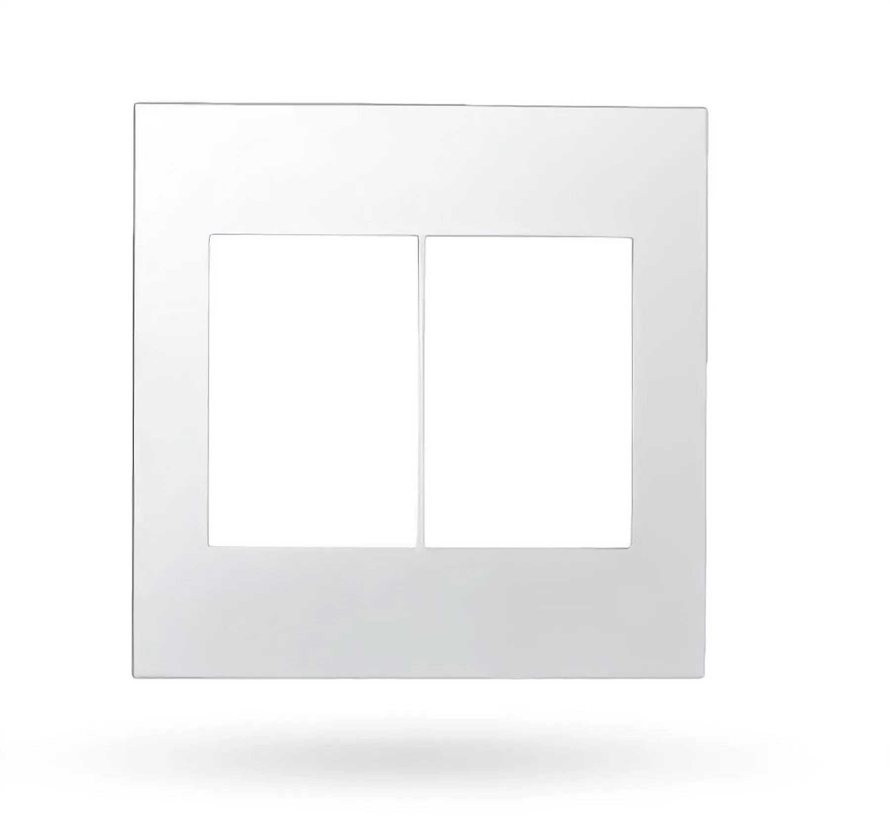 Placa Arteor 4x4 3+3 Postos Soft 571488b Alumínio - Pial Legrand