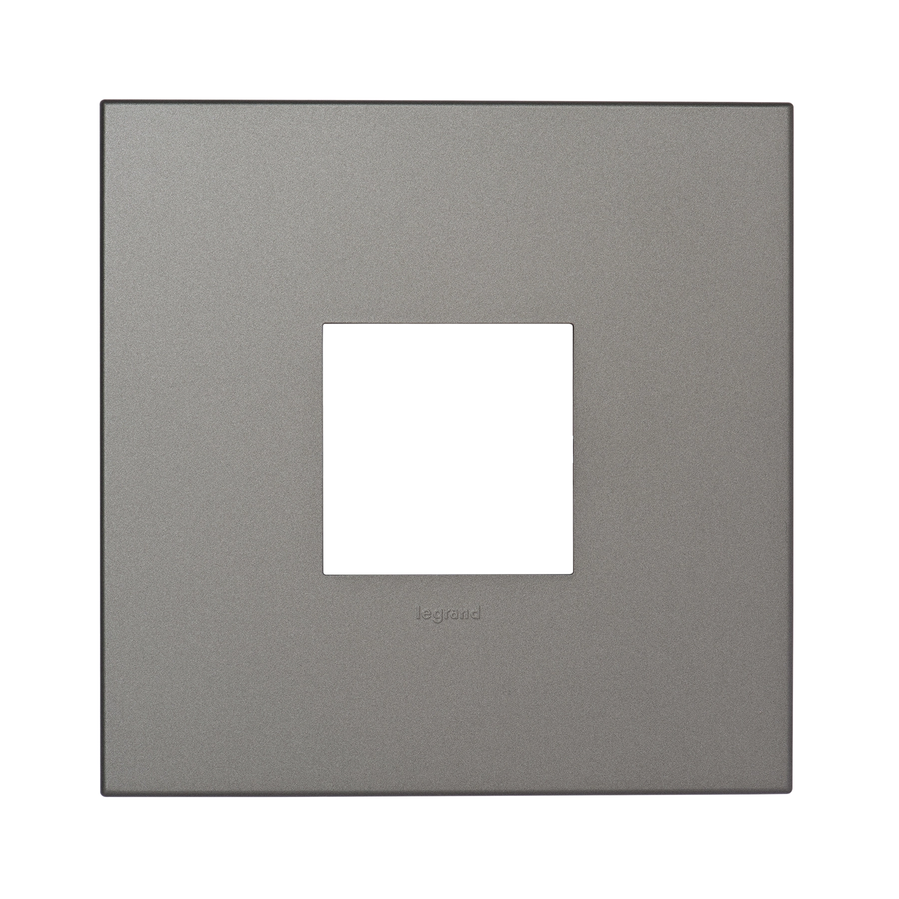 Placa 2 Postos 4X4 Alumínio Magnesium Arteor Legrand
