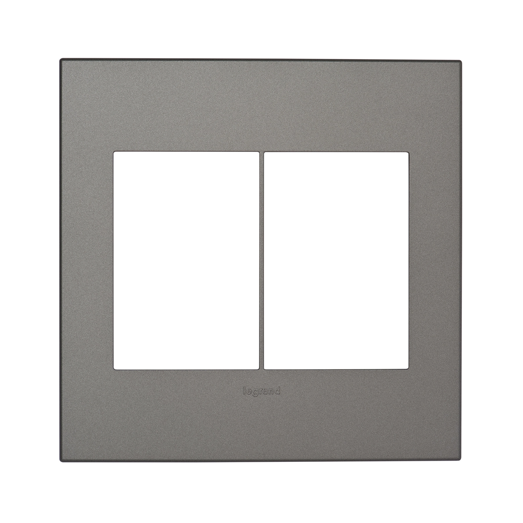 Placa 6 Postos 4X4 Alumínio Magnesium Arteor Legrand