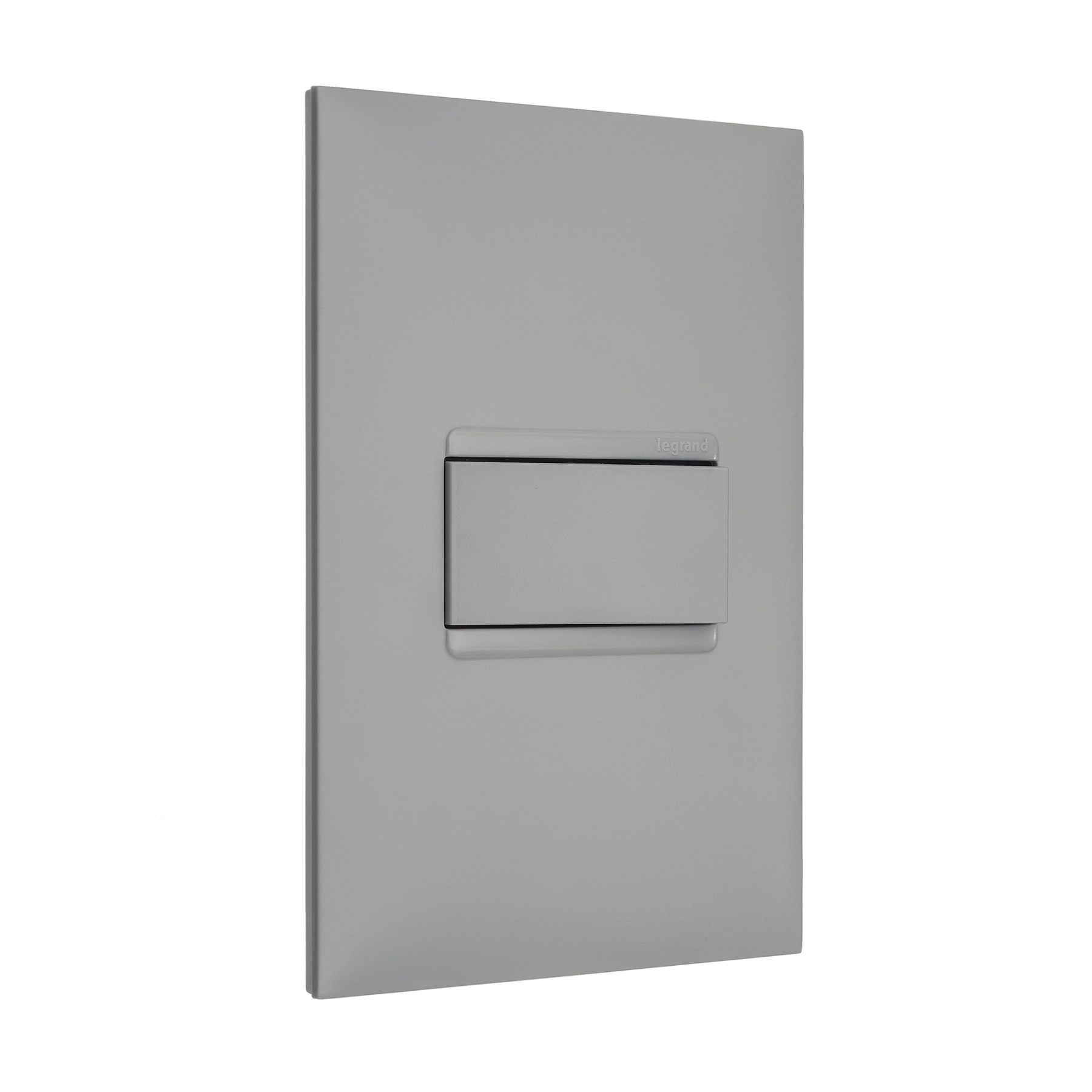 Conjunto Interruptor Simples 10A 4X2 Cinza PIAL Plus