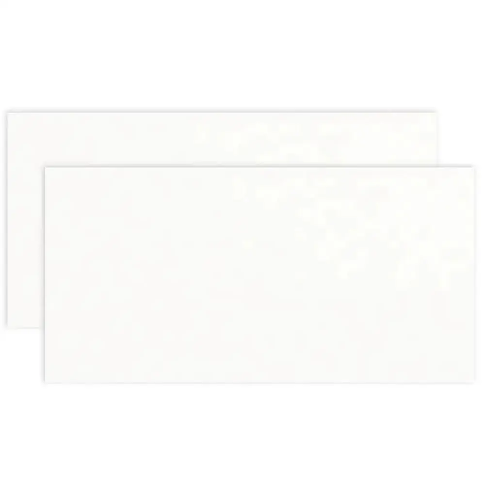 Azulejo Acetinado Borda Bold Clean White Plain Matte 30x60cm