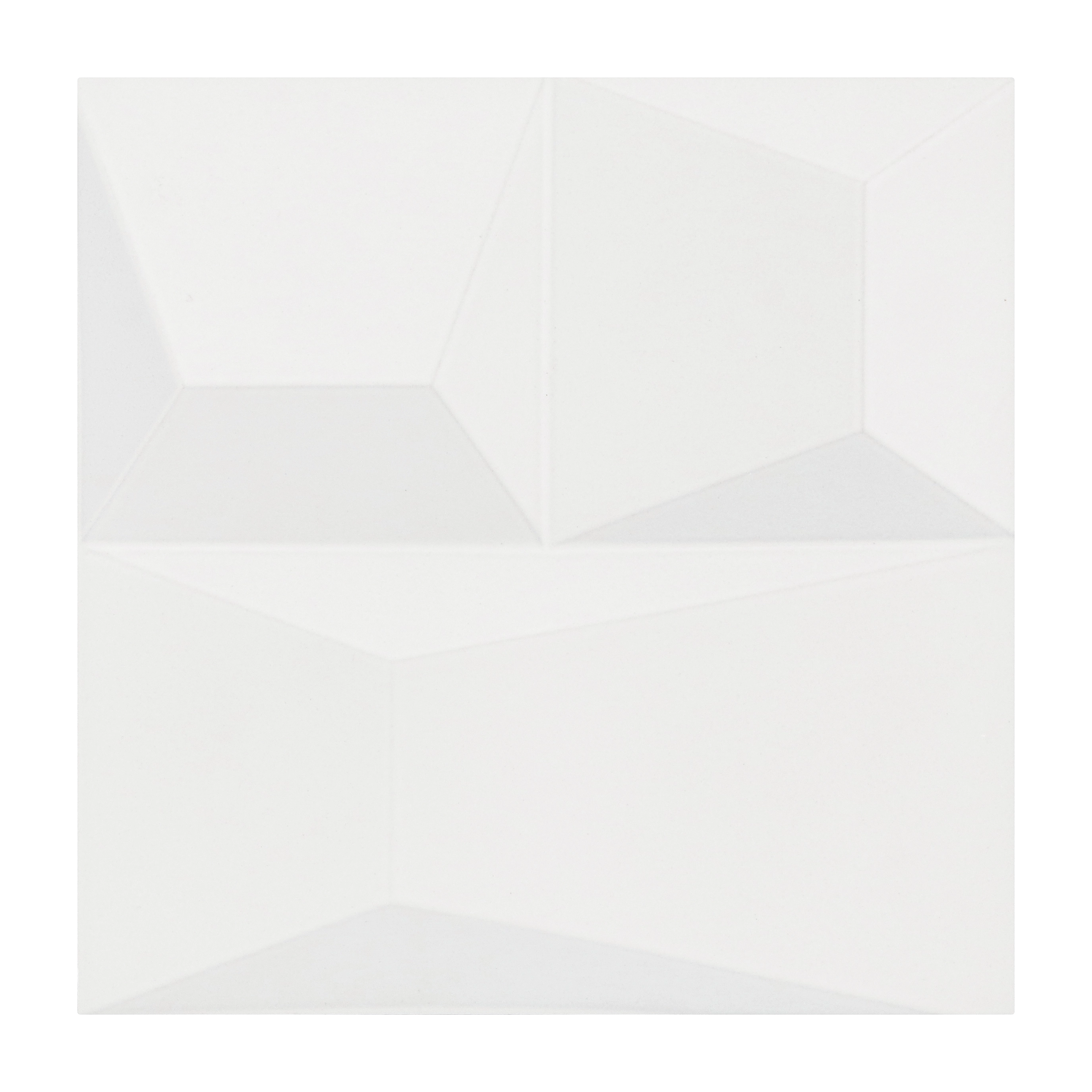 Revestimento Decorativo Space Block Branco 20x20cm Portinari